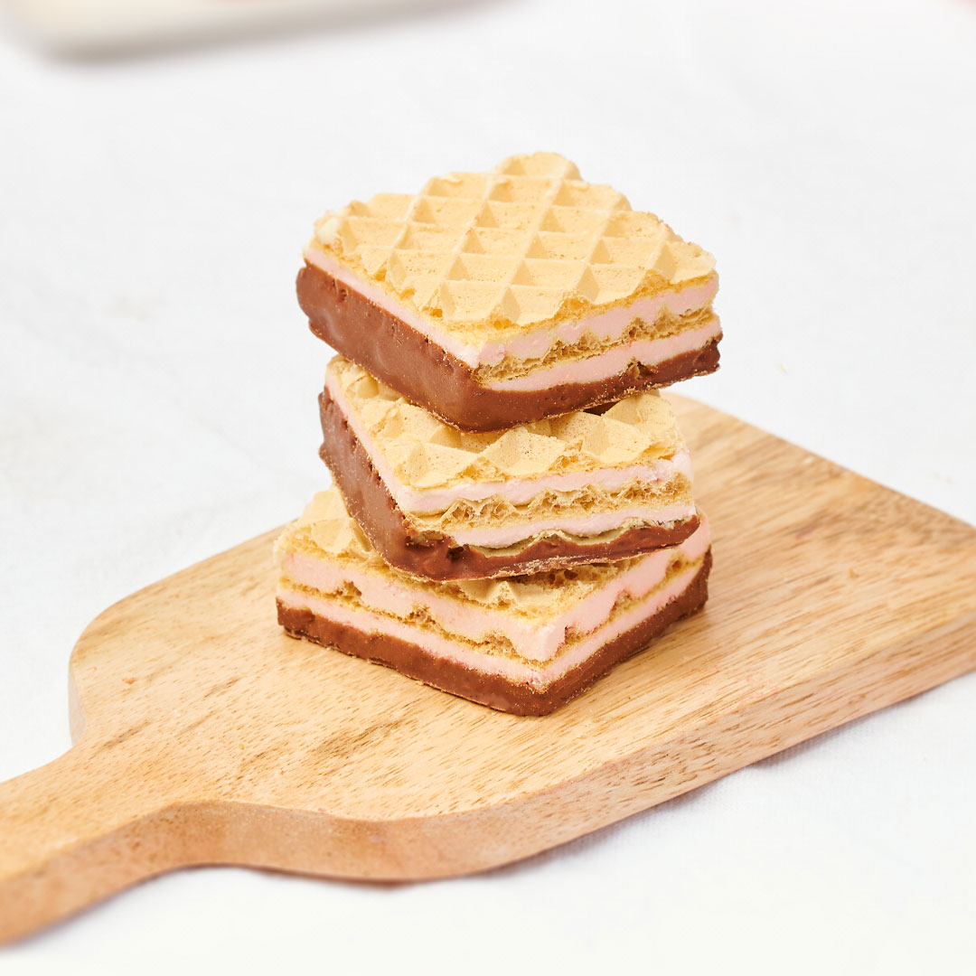 Wafels aardbei