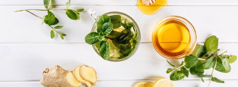 De positieve gezondheidseffecten van munt, gember en kurkuma