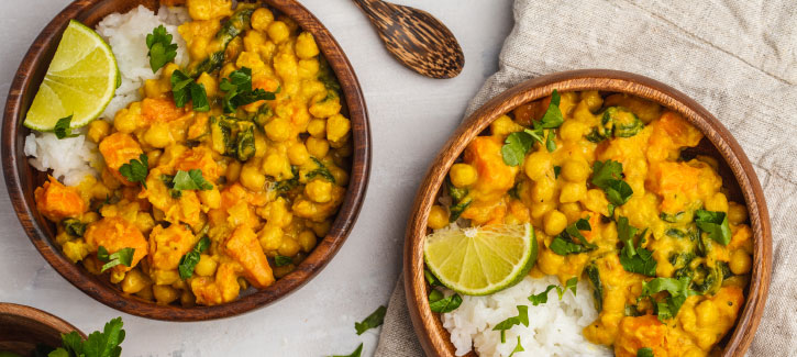 Kikkererwten curry