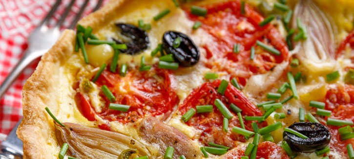Hartige quiche