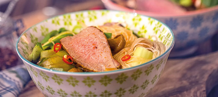 Noodlesoep met paksoi