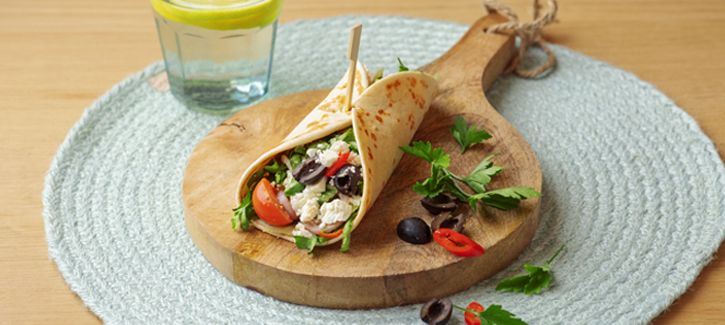Griekse wrap