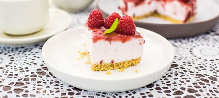 Cheesecake framboos