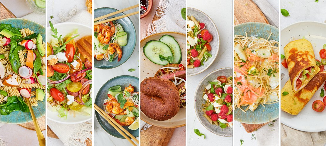 Koolhydraatarm weekmenu: Zomer