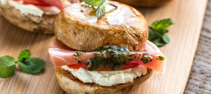 Portobello burger