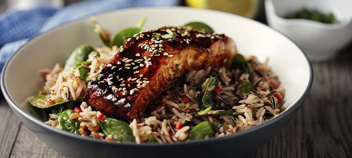 Zalm teriyaki - koolhydraatarme recepten PowerSlim